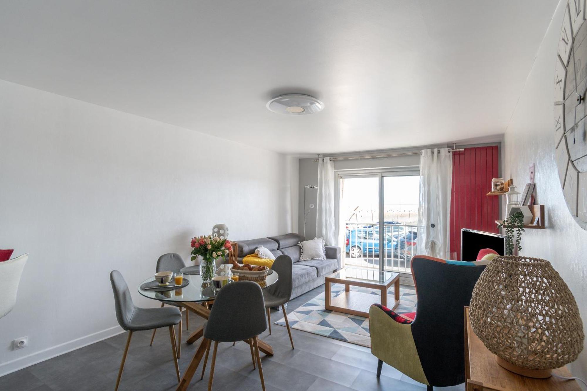 Au Bruit Des Vagues Apartment Binic Exterior foto